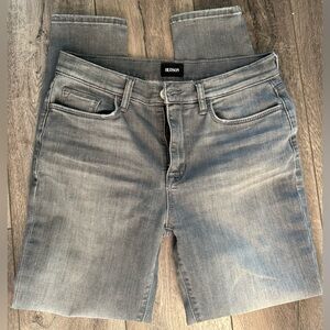 Hudson women’s jeans size 28(8)gray- High rise skinny ankle